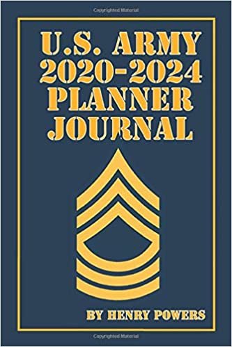 okumak U.S. Army 2020 - 2024 Planner Journal: Army Master Sergeant MSG Sixty-Month Combination Planner Journal 2020-2024