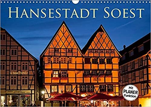 okumak Hansestadt Soest (Wandkalender 2021 DIN A3 quer): Soest - die alte Hansestadt erwartet Sie mit über 600 Baudenkmälern umgeben von einer noch zu drei ... Stadtmauer (Geburtstagskalender, 14 Seiten )