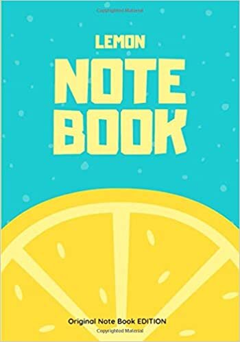 okumak LEMON NOTE BOOK: Original LEMON Note Book EDITION ⎮ C