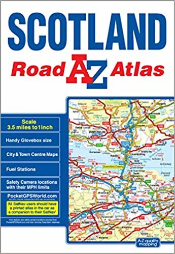 okumak Scotland Road Atlas