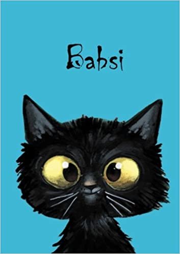 okumak Babsi: Babsi - Katzen - Malbuch / Notizbuch / Tagebuch: A5 - blanko
