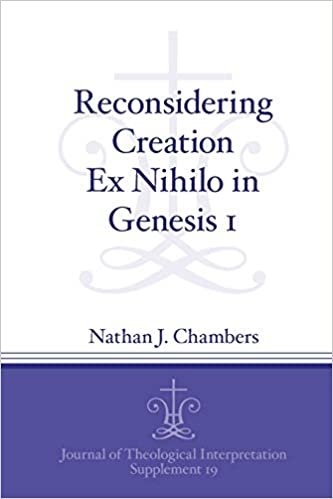 okumak Reconsidering Creation Ex Nihilo in Genesis 1 (Journal of Theological Interpretation Supplements)