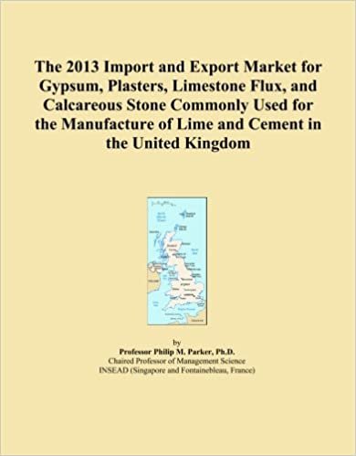 okumak The 2013 Import and Export Market for Gypsum, Plasters, Limestone Flux, and Calcareous Stone Commonly Used for the Manufacture of Lime and Cement in the United Kingdom