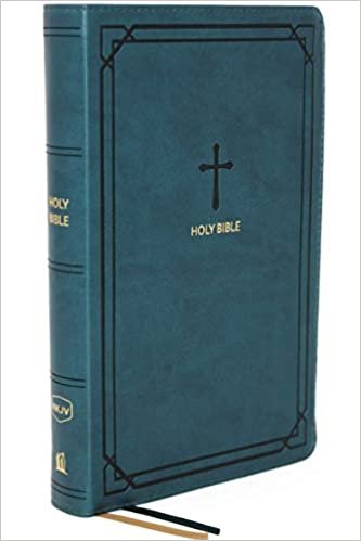 okumak NKJV, End-of-Verse Reference Bible, Compact, Leathersoft, Teal, Red Letter, Comfort Print: Holy Bible, New King James Version