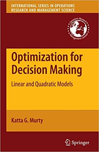 okumak Optimization for Decision Making: Linear and Quadratic Models (International Series in Operations Research &amp; Management Science)