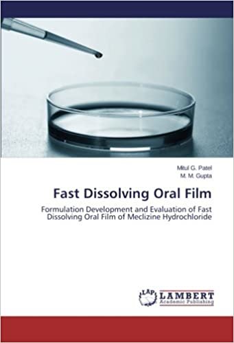 okumak Fast Dissolving Oral Film: Formulation   Development and Evaluation of Fast Dissolving Oral Film of Meclizine Hydrochloride