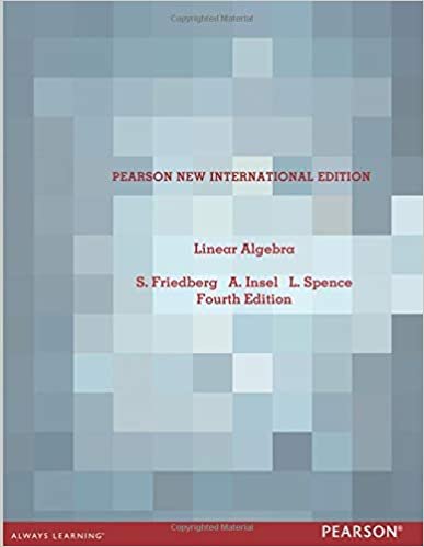 okumak Linear Algebra: Pearson New International Edition