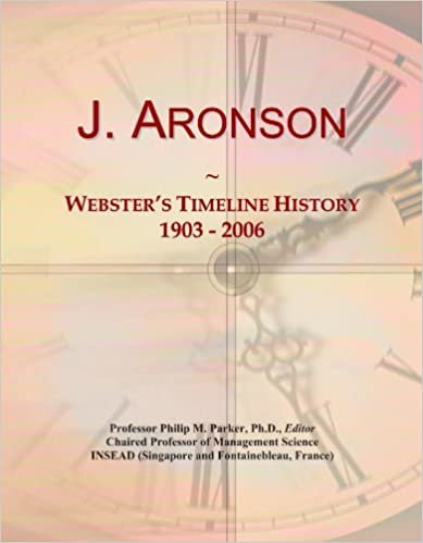 okumak J. Aronson: Webster&#39;s Timeline History, 1903 - 2006