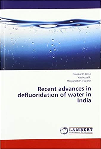 okumak Recent advances in defluoridation of water in India