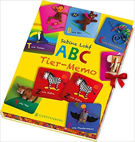 okumak ABC-Tier-Memo: 64 farbige Memokarten in einer Geschenkbox