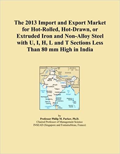 okumak The 2013 Import and Export Market for Hot-Rolled, Hot-Drawn, or Extruded Iron and Non-Alloy Steel with U, I, H, L and T Sections Less Than 80 mm High in India