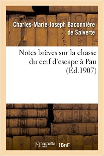 okumak Salverte-C-M-J, d: Notes Brï¿½ves Sur La Chas (Savoirs Et Traditions)