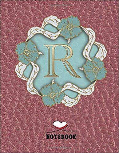 okumak R: Monogram Initial R journal, Wide Ruled Composition Notebook for Women: R: Personalized Initial Wide Ruled Lined Journal ( 8.5&quot; x 11” - 110 Pages ) ... Girls ,Funny R: Notebook ,Gift for R: Lovers