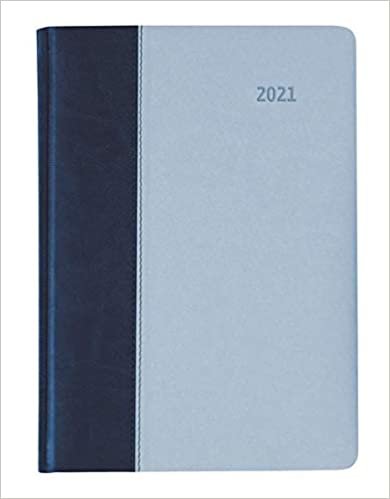 okumak Buchkalender Premium Air violet-honey 2021 - Büro-Kalender A5 - Cheftimer - 1 Tag 1 Seite - 416 Seiten - Tucson-Einband - Alpha Edition