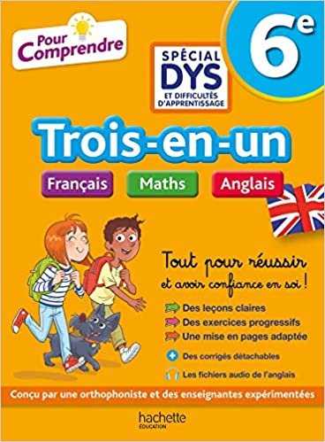 okumak Pour Comprendre - 6e Spécial DYS (dyslexie) et difficultés d&#39;apprentissage - Français Maths Anglais