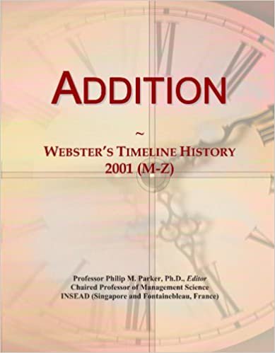 okumak Addition: Webster&#39;s Timeline History, 2001 (M-Z)
