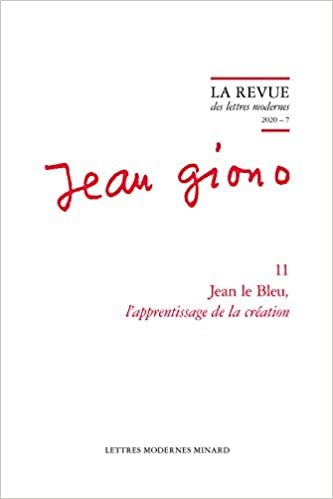 okumak Jean le Bleu, l&#39;apprentissage de la création (2020) (2020 - 7) (La Revue des lettres modernes)