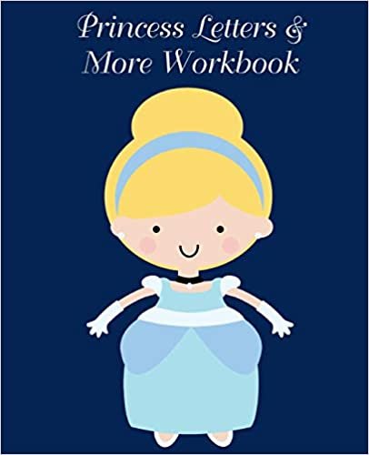 okumak Princess Letters &amp; More Workbook: Tracing letters and numbers workbook with activities (White Princess)