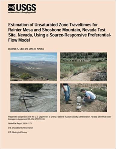 okumak Estimation of Unsaturated Zone Traveltimes for Rainier Mesa and Shoshone Mountain, Nevada Test Site, Nevada, Using a Source-Responsive Preferential- Flow Model