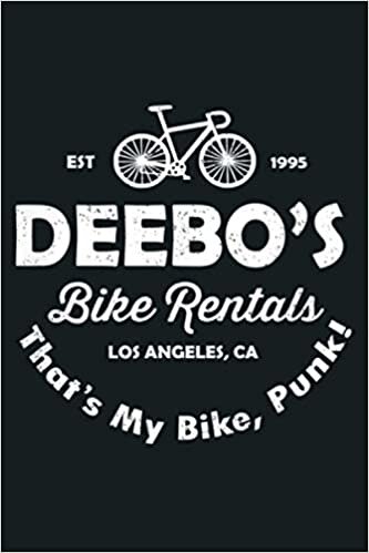 okumak Deebo S Bike Rentals Bike Rider Funny Gift: Notebook Planner -6x9 inch Daily Planner Journal, To Do List Notebook, Daily Organizer, 114 Pages
