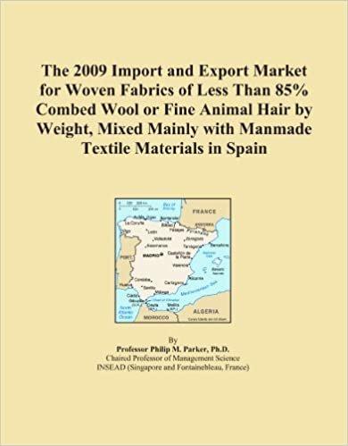 okumak The 2009 Import and Export Market for Woven Fabrics of Less Than 85% Combed Wool or Fine Animal Hair by Weight, Mixed Mainly with Manmade Textile Materials in Spain