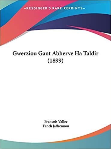 Gwerziou Gant Abherve Ha Taldir (1899)