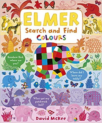 okumak Elmer Search and Find Colours (Elmer Picture Books)