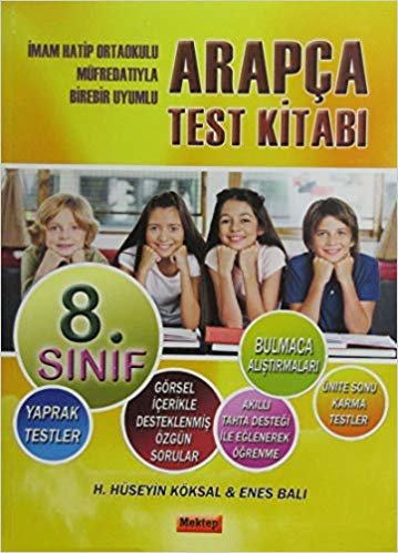 okumak 8. Sınıf Arapça Test Kitabı