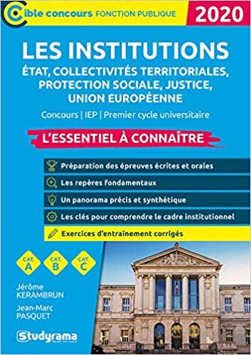 okumak Les institutions état, collectivités territoriales, protection sociale 2020 (Concours Administratifs)