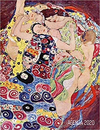 okumak Gustav Klimt Planificateur Quotidien 2020: Les Vierges | Agenda avec Espaces pour Notes | Art Nouveau | Pour l’Organisation à la Maison ou au Bureau