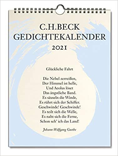 okumak C.H. Beck Gedichtekalender: Kleiner Bruder 2021 (37. Jahrgang)