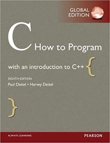 okumak C How to Program: With an Introduction to C++