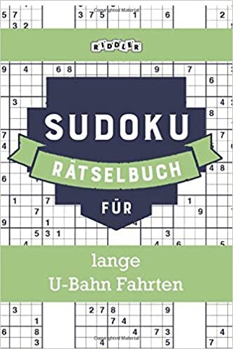 okumak Sudoku Rätselbuch für lange U-Bahn Fahrten