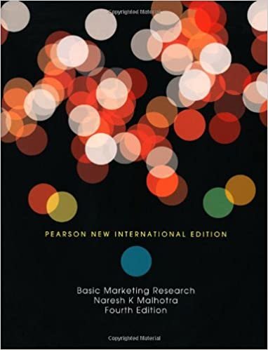 okumak Basic Marketing Research: Pearson New International Edition