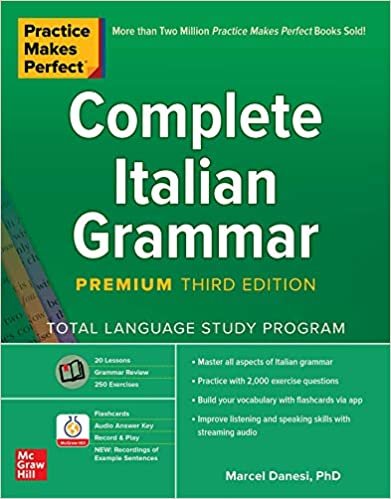 okumak Practice Makes Perfect: Complete Italian Grammar, Premium Third Edition