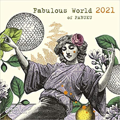 okumak GreenLine Fabulous World of PABUKU 2021 - Wand-Kalender - Broschüren-Kalender - 30x30 - 30x60 geöffnet