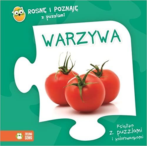okumak Rosne i poznaje z puzzlami Warzywa