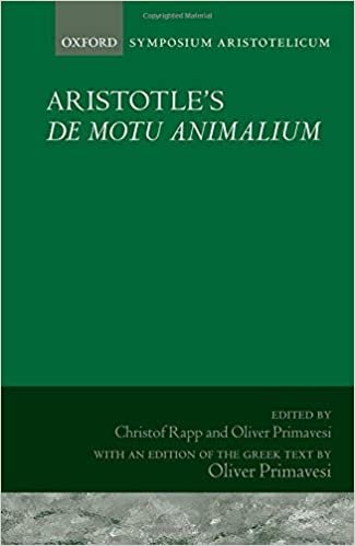 okumak Aristotle&#39;s de Motu Animalium: Symposium Aristotelicum