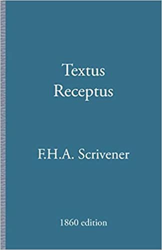 okumak Textus Receptus: edition 1860