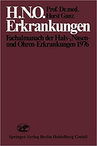 okumak H.N.O. Erkrankungen: Fachalmanach Der Hals-, Nasen- Und Ohren-Erkrankungen 1976