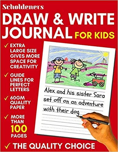okumak Draw and Write Journal for Kids: Writing and Drawing Story Paper for Boys and Girls (Primary Composition Notebook K-2)