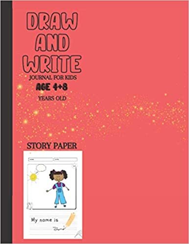 okumak Draw and Write: Journal for Kids Age 4-8 Years Old With Half Page Lined Paper Elementary Lined Sheets with Picture Space for Writing and Drawing Grades K-2