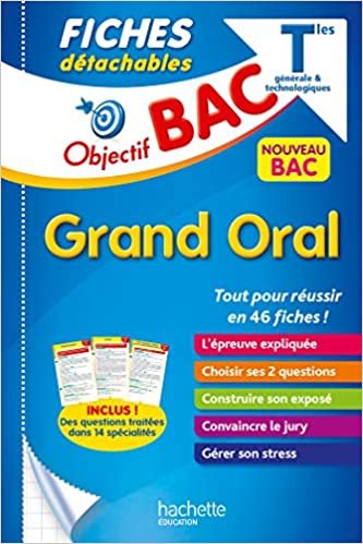 okumak Objectif Bac - Fiches Le Grand oral du Bac