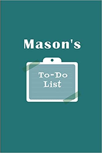 okumak Mason&#39;s To˗Do list: Checklist Notebook | Daily Planner Undated Time Management Notebook