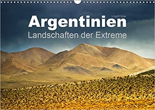 okumak Argentinien Landschaften der Extreme (Wandkalender 2020 DIN A3 quer): Argentinien besticht durch farbenfrohe und grandiose Landschaften (Monatskalender, 14 Seiten )