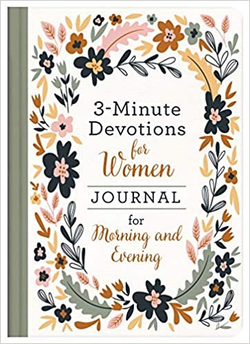 okumak 3-Minute Devotions for Women Journal for Morning and Evening