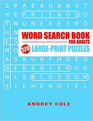 Word Search Book For Adults: 120 Large-Print Puzzles