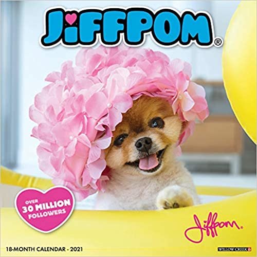 okumak Jiffpom - Jiff the Pomeranian 2021 Calendar