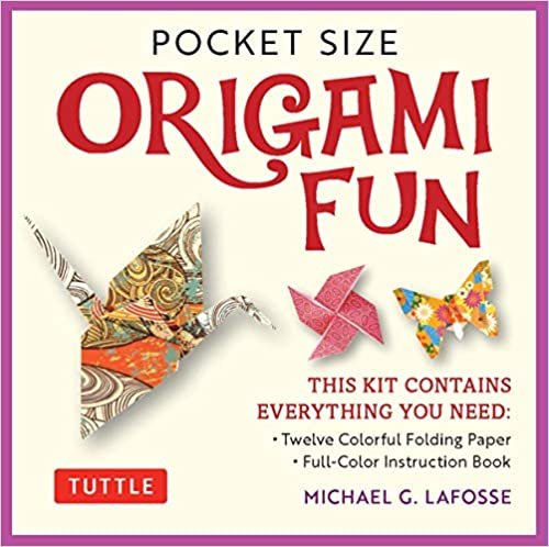 okumak Lafosse, M: Pocket Size Origami Fun Kit