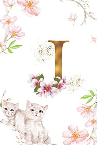 okumak J: Initial Monogram Notebook Letter J for Flower lovers, Work, School, Writing Pad, Journal or Diary, Monogrammed Gifts for any Occasion, (Lined Notebook 6x9, 110 Pages )